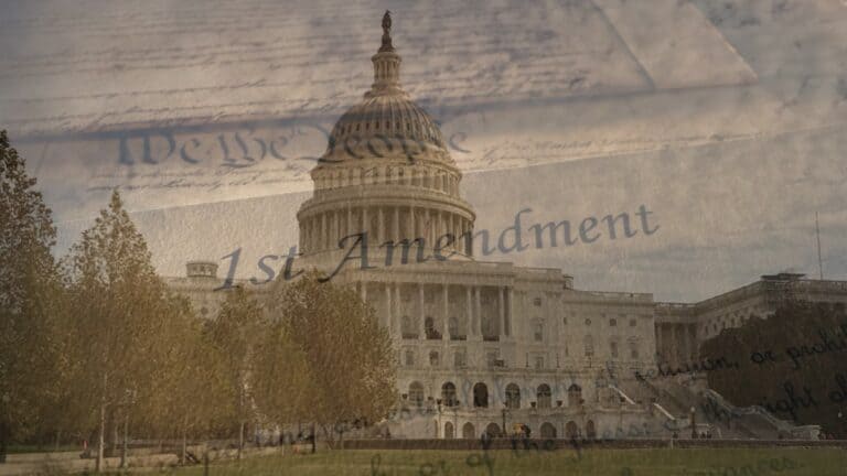 First Amendment and US Capitol